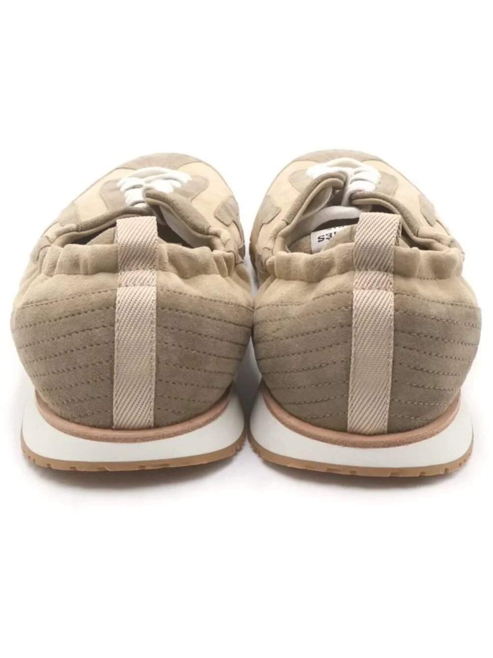 Hermes Jet Logo Low Cut Sneakers Khaki
